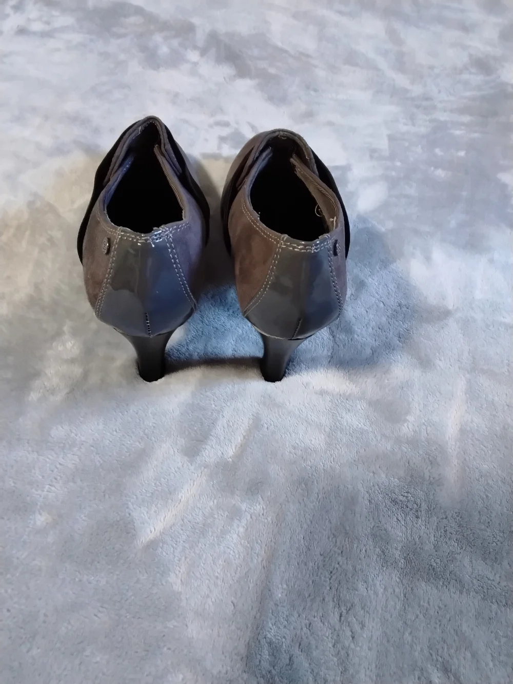 Dana Buchman Brown Suede Slip-On Heels